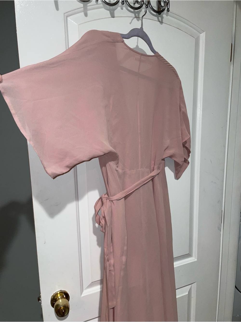 New! Winslow Pink Wrap Maxi Dress with Side Slit 🌸 Small NWT! - Picture 12 of 15